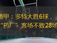 德甲：多特大勝6球，“藥廠”客場不敗28場